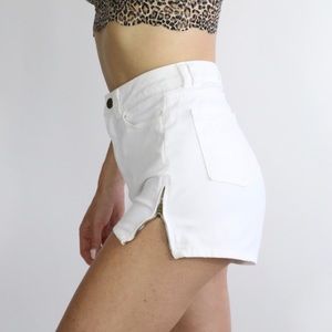 American Apparel: white shorts